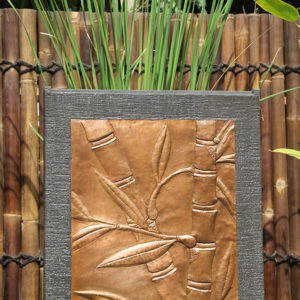Bamboo Copper Wall Fountain